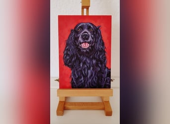 Direkt von Künstlerin: Tierportraits ab Foto (mit Tierschutzhilfe)