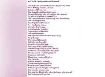 Geschenk unter 25 Euro - Welpe entspannt erziehen mit dem Buch Wege zum Familienhund