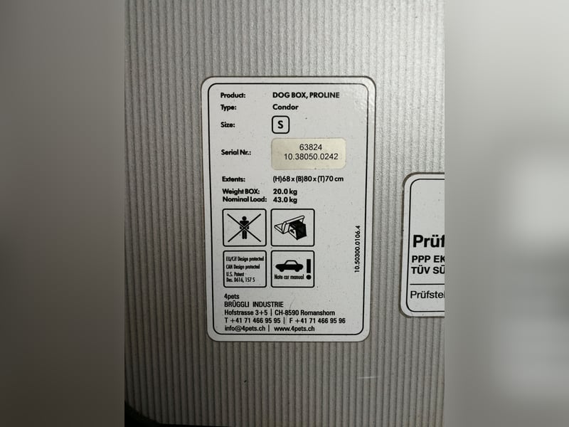 4pets Proline Condor Grösse S Hundebox
