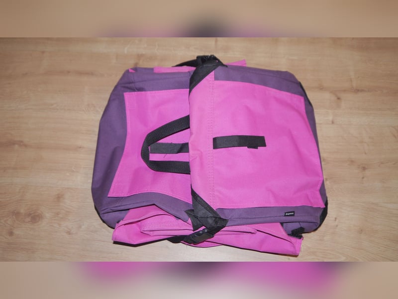 5tlg Hunde/Katze Transportfaltbox + Hundegeschirr Hunter + Leine + EzyDoc Hundehalsband – F