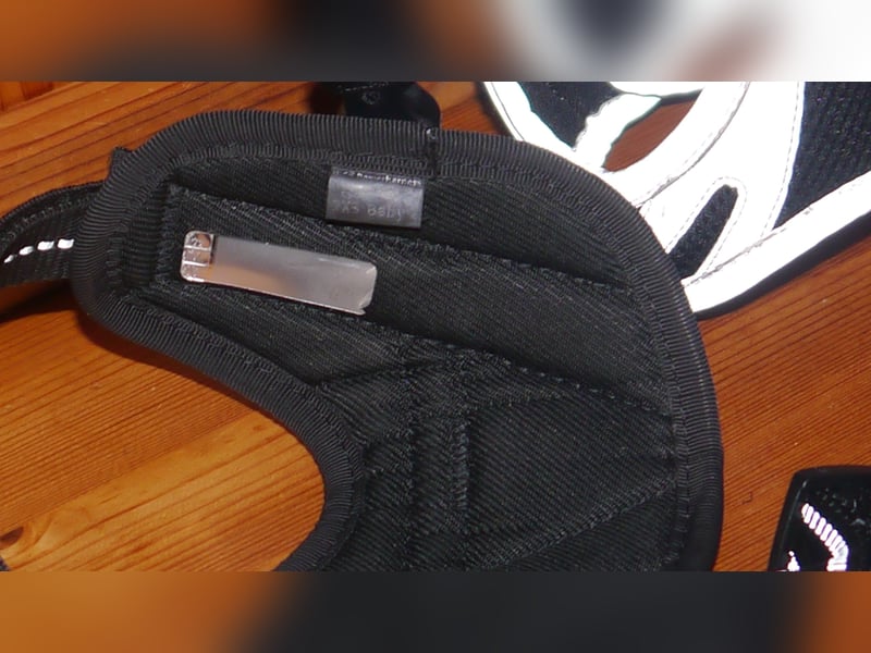 6tlg Hundebett + Julius K9 Geschirr Gr. 2XS Baby2 + Leine + Halsband + Hundemantel - N