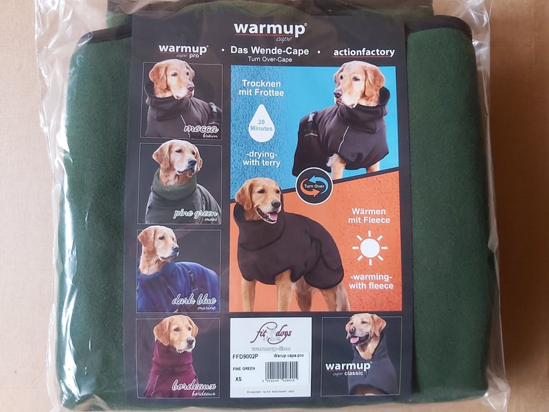 Actionfactory WARMUP cape PRO Wende-Cape *NEU*