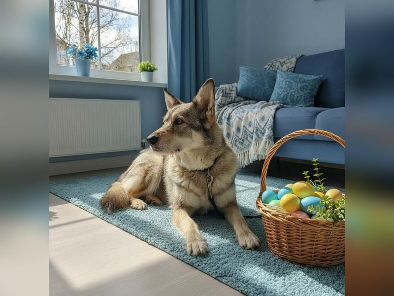 Wuschel Marta wartet auf ihre Menschen