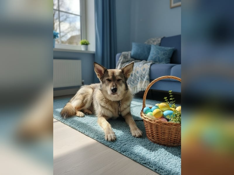 Wuschel Marta wartet auf ihre Menschen