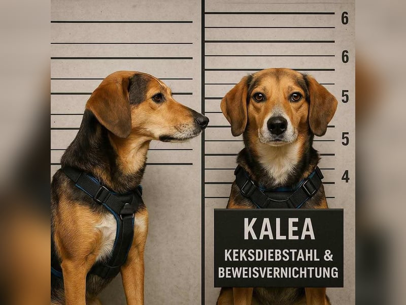 Kalea / Giga katzenverträglicher Mischling Hündin sucht Zuhause für immer