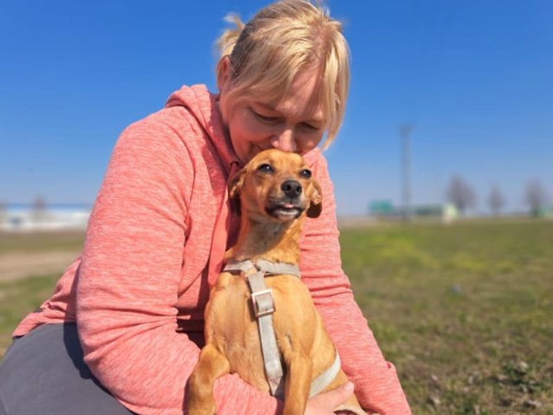 Amie, offene Begleiterin, ca. 2 Jahre, ca. 32 cm, ca. 7 kg