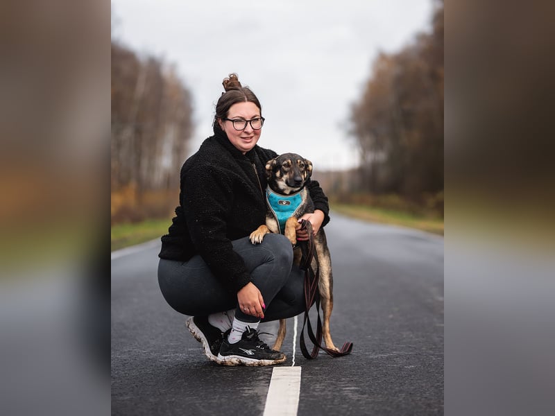 Liebevolle Olivka sucht ihren platz