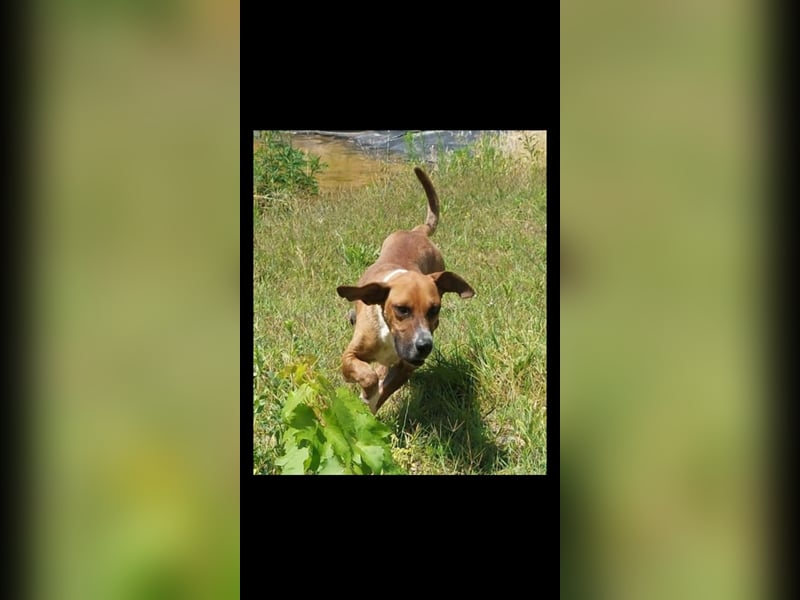 Tobias ist bereit für sein Abenteuer