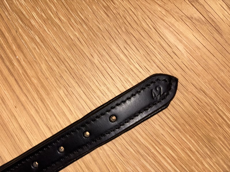 Ascot Lederhalsband Neu