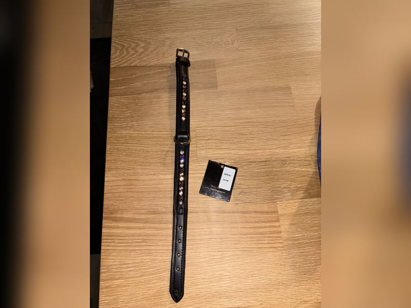 Ascot Lederhalsband Neu