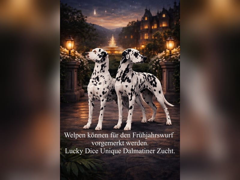 Dalmatiner-Welpen Vormerkung möglich