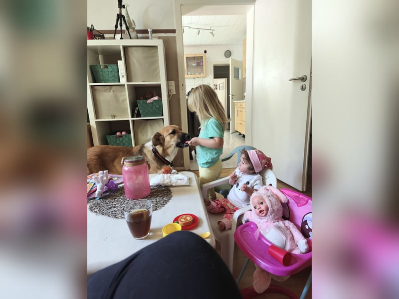 Bianca liebt Kinder und ist zu allem freundlich