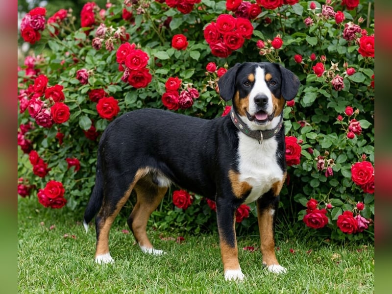 Entlebucher Sennenhunde Welpen (A×A) m.P.