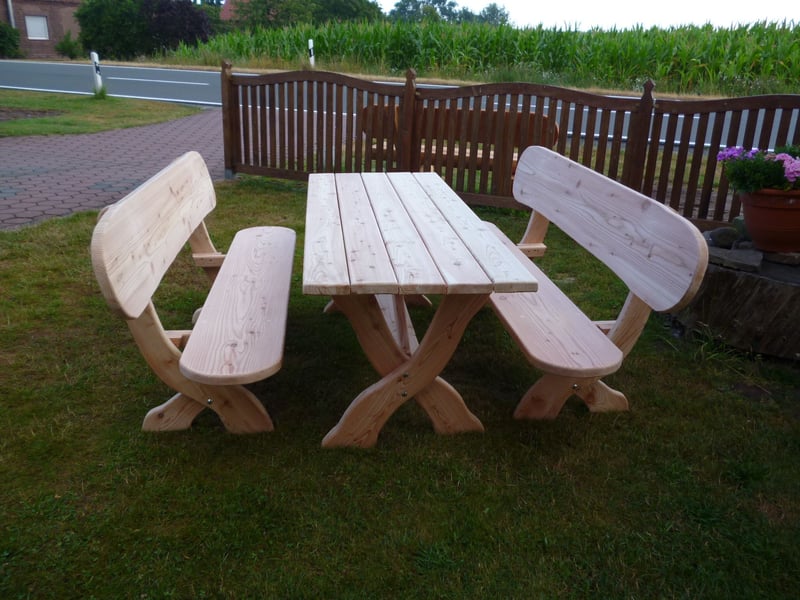 Gartenbank mit Gravur. Hochzeitsgeschenk. Rentners Geschenk.