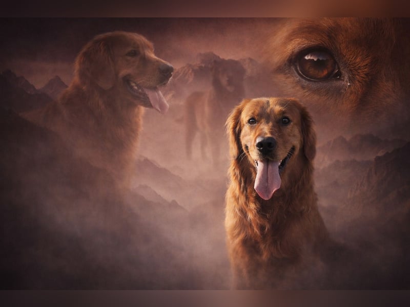 Dark Golden Retriever Welpen aus Championverpaarung