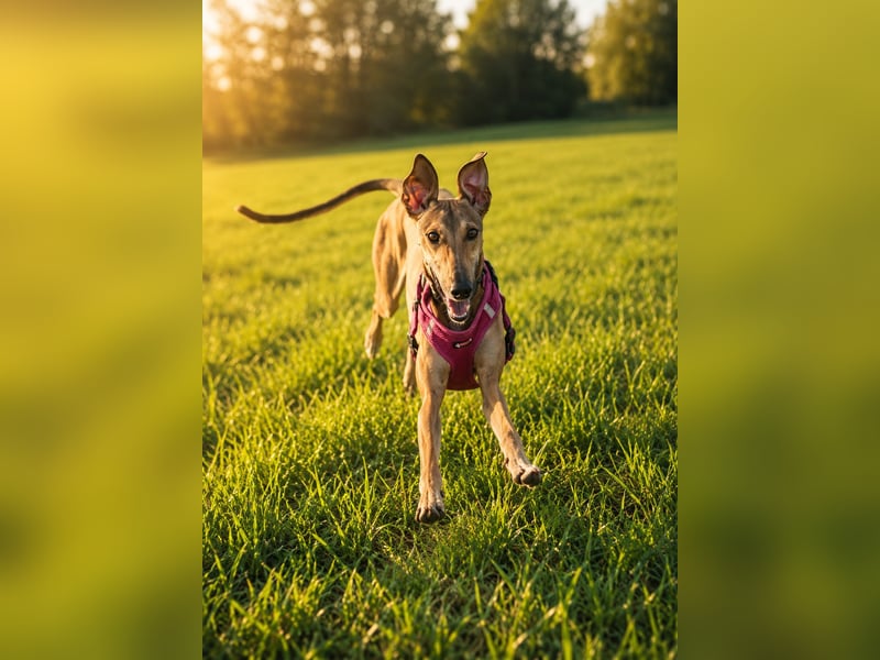 Windhund Sally sucht ein Zuhause