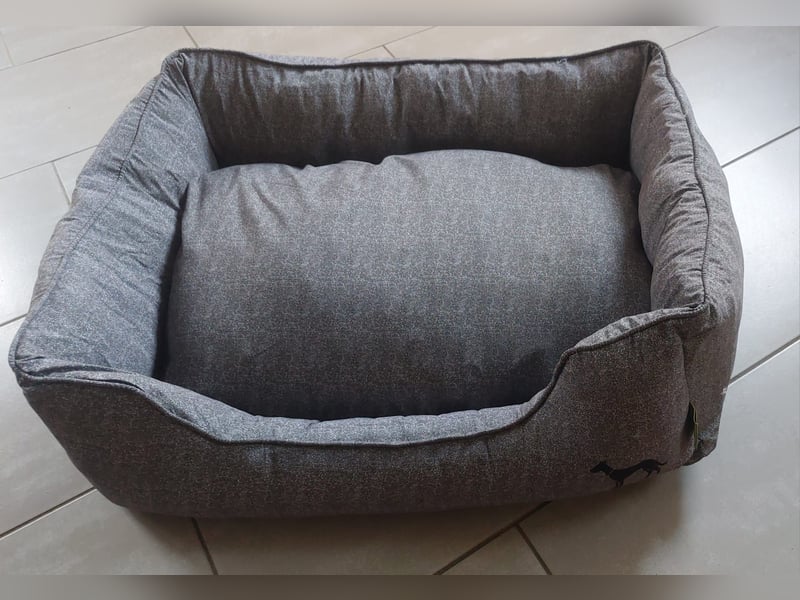 HUNTER Hunde-Sofa Hundekörbchen Boston 80x60cm Bezug abnehmbar NEU