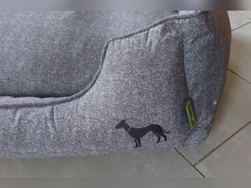 HUNTER Hunde-Sofa Hundekörbchen Boston 80x60cm Bezug abnehmbar NEU