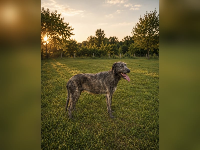 Irischer Wolfshund/ Irish Wolfhound Deckrüde Irland Import