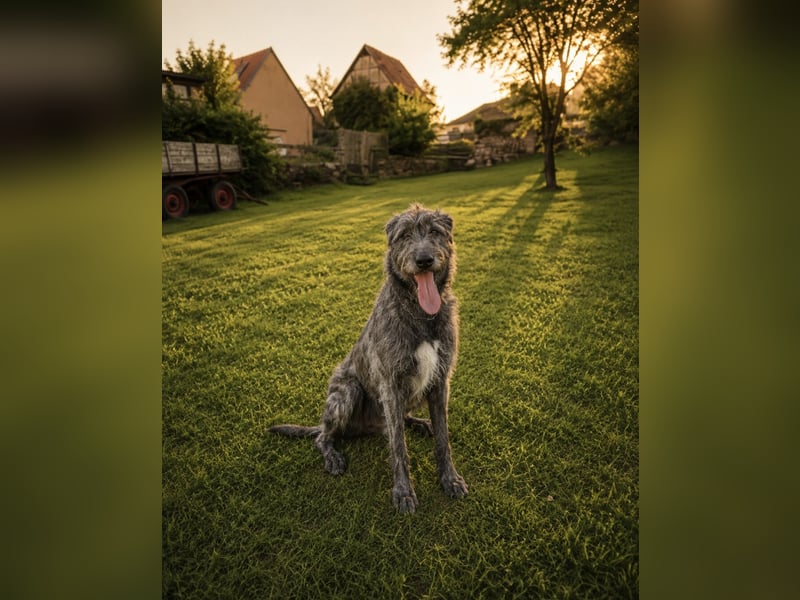 Irischer Wolfshund/ Irish Wolfhound Deckrüde Irland Import