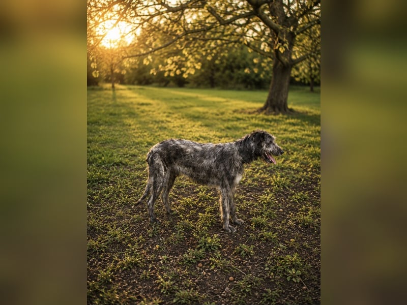 Irischer Wolfshund/ Irish Wolfhound Deckrüde Irland Import