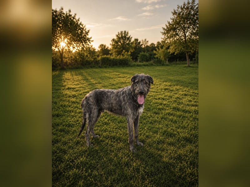 Irischer Wolfshund/ Irish Wolfhound Deckrüde Irland Import