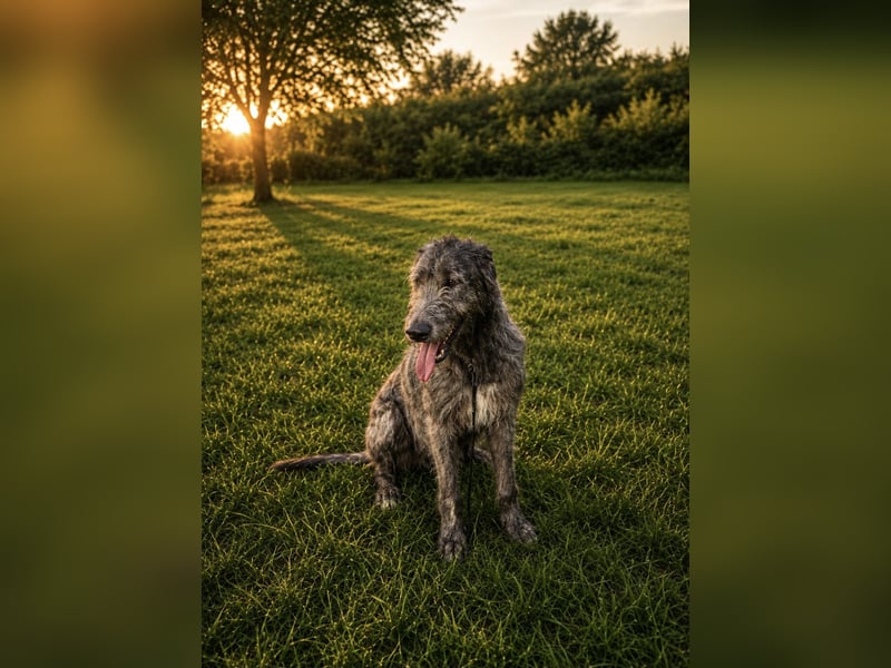 Irischer Wolfshund/ Irish Wolfhound Deckrüde Irland Import
