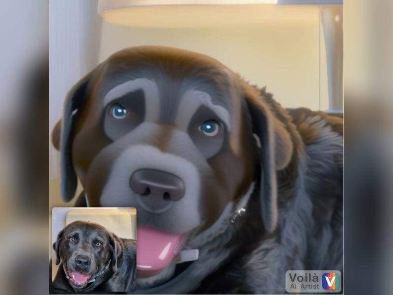 Labrador Deckrüde charcoal