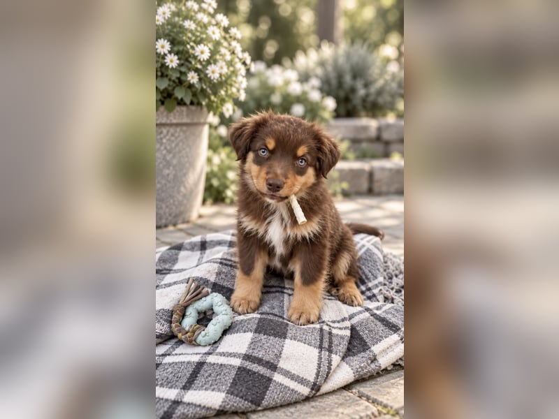 Mini Miniature Australian Shepherd Welpen mit Papieren