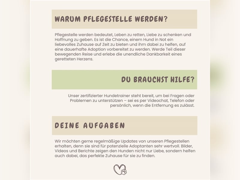 Pflegestelle werden