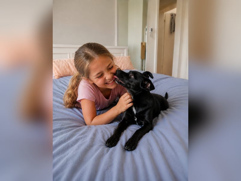 Elli, junges Pinschermix Mädchen