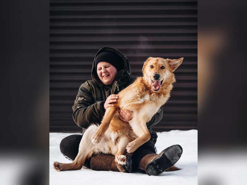 Total verschmuster Traumhund Yeti❤️mit Handicap sucht Menschen mit Herz