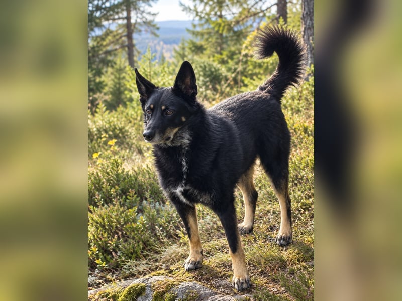 Toller Familienhund Armold bereits in Deutschland
