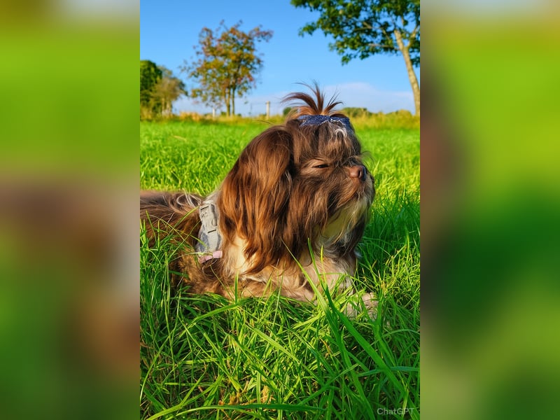 3 Shih Tzu deckruden mit stammbaum