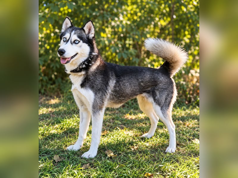 Maya - Aktive Husky-Dame sucht Menschen für gemeinsame Abenteuer
