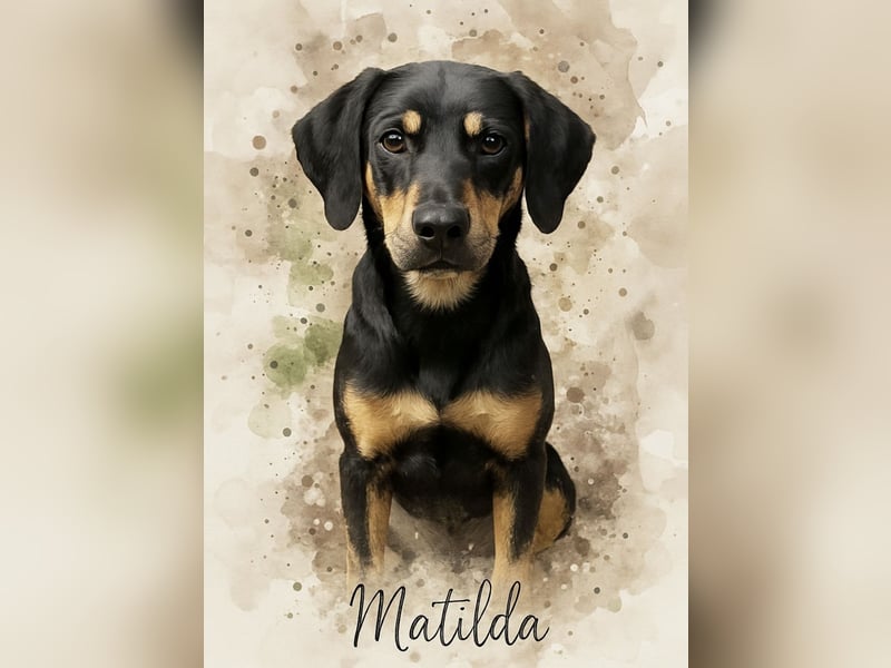 Matilda eine gutmütige Traumhündin