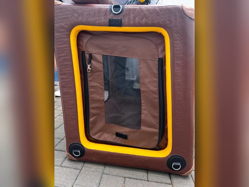 Tami Premium Hundebox (L) mit Airbag-Funktion