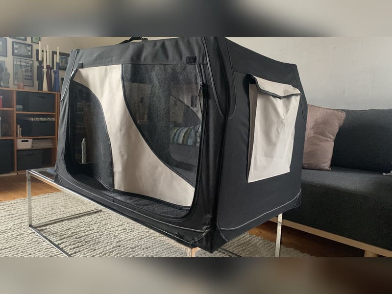 Trixi gr. Hundebox neuwertig 60x90x65 cm