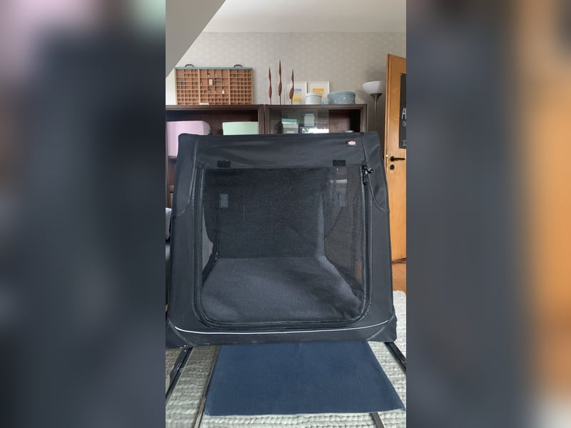 Trixi gr. Hundebox neuwertig 60x90x65 cm