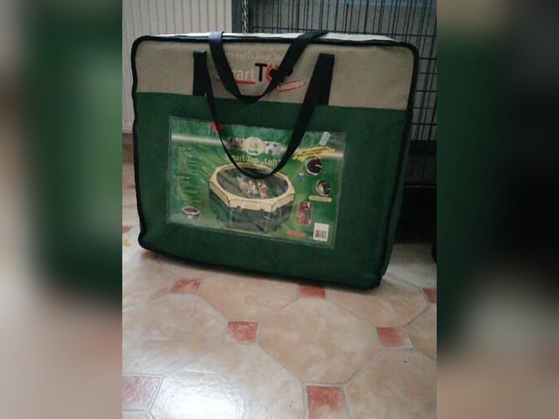 Welpenauslauf  Sicherheit für Drinnen.