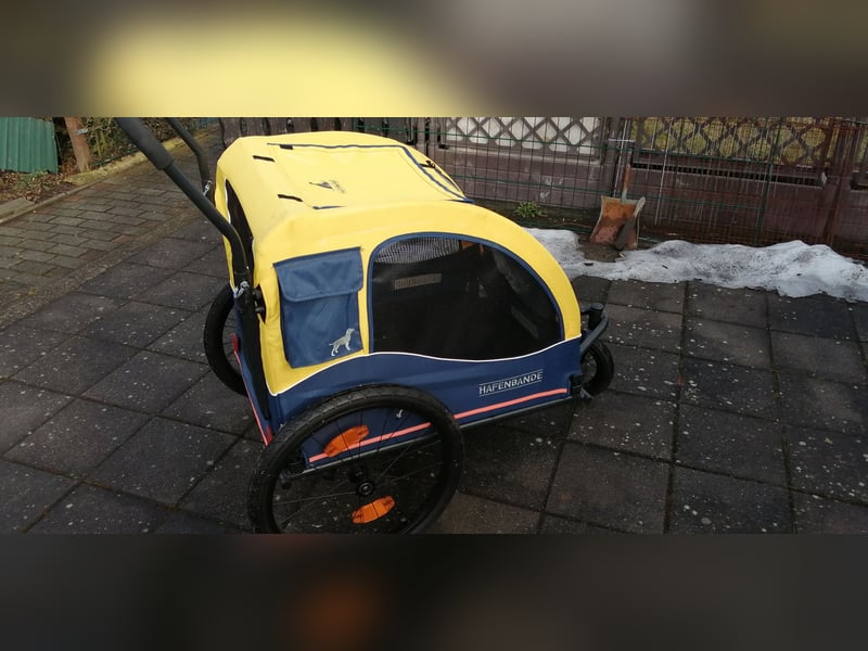 Wunderschönen Hundefahrradanhänger