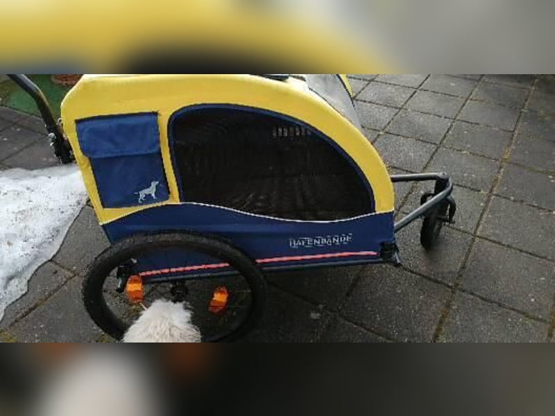 Wunderschönen Hundefahrradanhänger