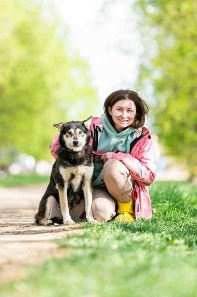 Frohnatur Lina sucht ihre Menschen