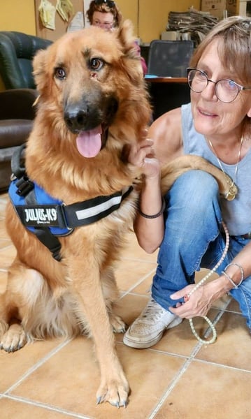 Sudan - aufmerksam, genießt Streicheleinheiten und verspielt